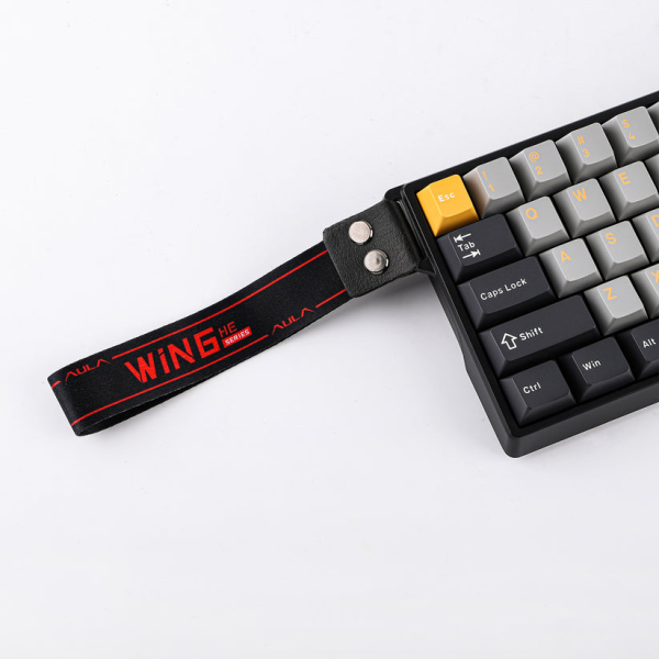 Bàn Phím Cơ Gaming Aula Win68HE Max Có Dây (68 Phím/ Đen + Xám + Vàng/ Wing Chun Magnetic Switch/ Rapid Trigger)