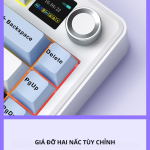 Bàn phím cơ Aula F75 Max 3 Mode ( 80 Phím/ Xám Đen Gradient /Reaper switch)