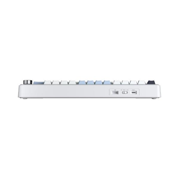 Bàn phím cơ Aula F75 Max 3 Mode White Blue Reaper switch