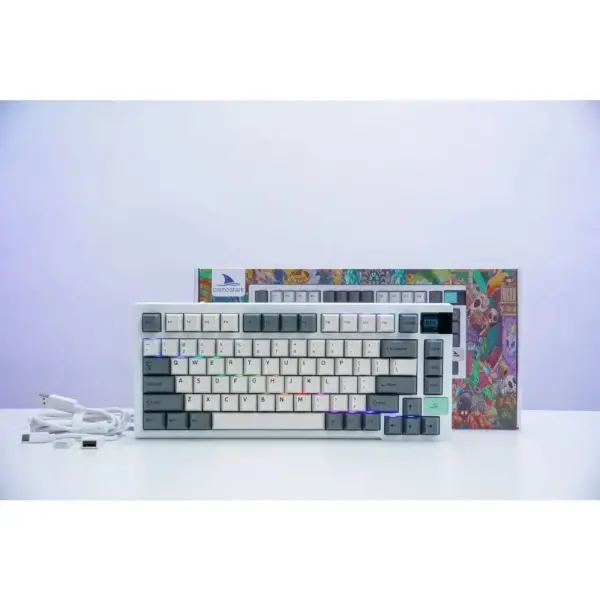 Bàn phím cơ Darmoshark K8 Trio-mode Mechanical Keyboard KB-DMS-000002