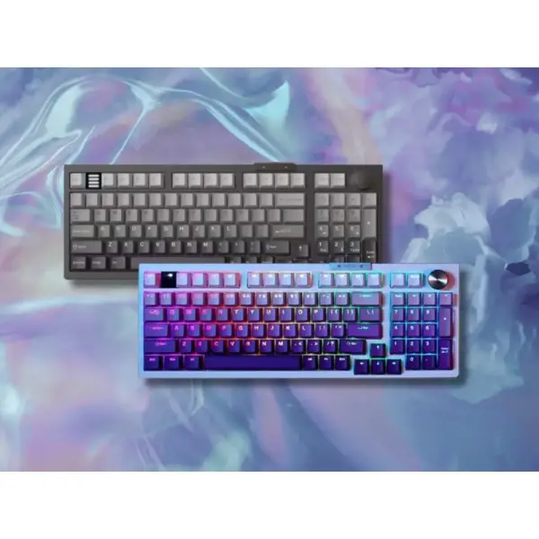 Bàn phím cơ Darmoshark TOP 98 Mechanical Đen/Tím KB-DMS-000006/KB-DMS-000007