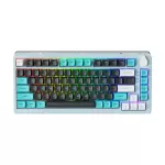 BÀN PHÍM MACHENIKE K600T-B82 TRI-MODE RGB GREY BLUE