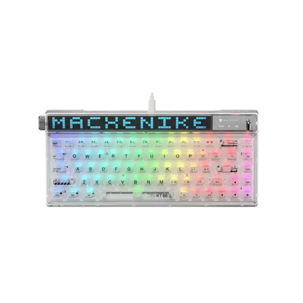 BÀN PHÍM CƠ MACHENIKE KT68 PRO BLACK NORTH POLE