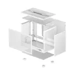 CASE ITX DEEPCOOL CH160 ĐEN/TRẮNG