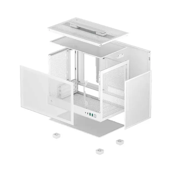 CASE ITX DEEPCOOL CH160 ĐEN/TRẮNG