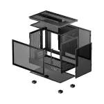 CASE ITX DEEPCOOL CH160 ĐEN/TRẮNG