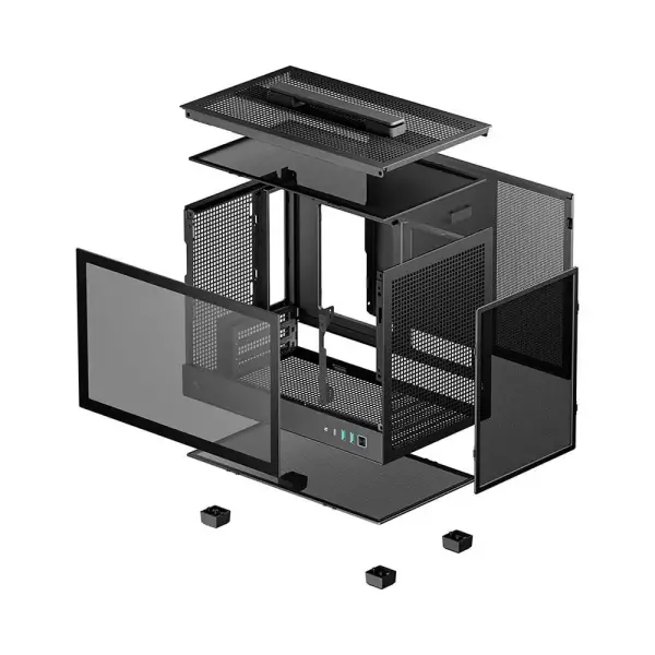 CASE ITX DEEPCOOL CH160 ĐEN/TRẮNG