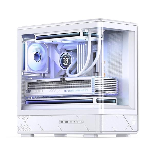 Case Jonsbo D200 White M-ATX
