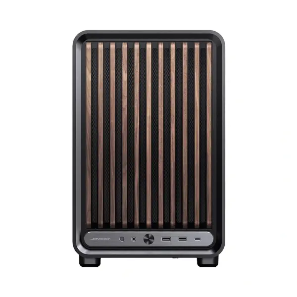 Case Jonsbo D33 Wood Black | Mini Tower/ M-ATX