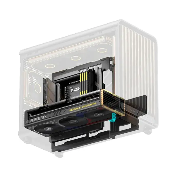 Case Jonsbo D33 Wood Black | Mini Tower/ M-ATX
