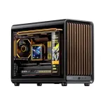 Case Jonsbo D33 Wood Black | Mini Tower/ M-ATX