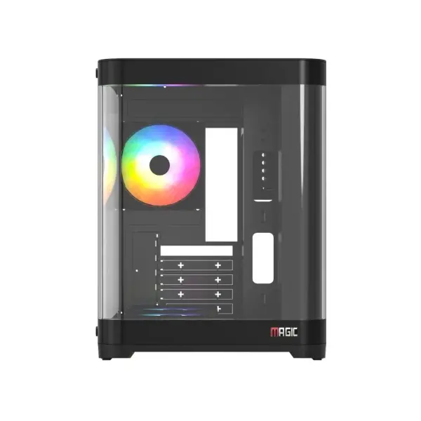 CASE MAGIC AQUA-M CURVED (M-ATX)