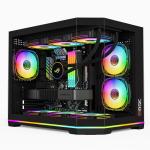 CASE MAGIC GM-08L PRO (FULL M-ATX, SẴN DẢI LED RGB OR ARGB)