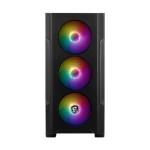 Case MSI MAG FORGE M100A | Đen, kèm sẵn 4 Fan RGB