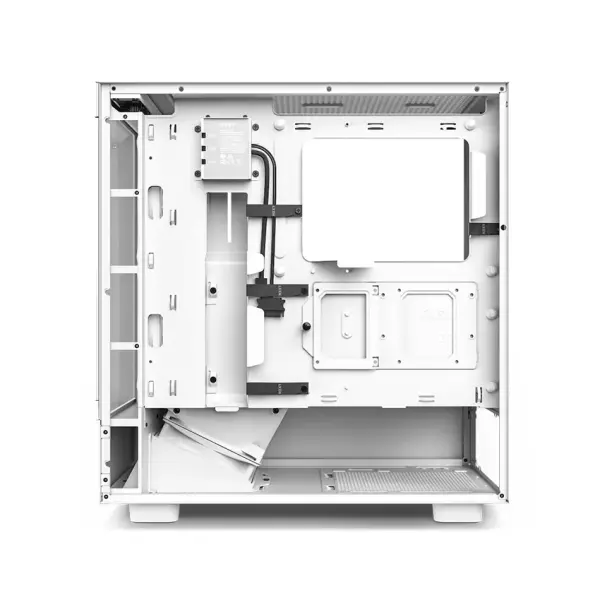 Case NZXT H5 Flow White (Mid Tower/Màu Trắng)