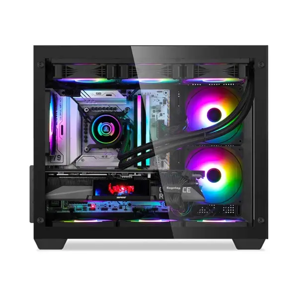 CASE SEGOTEP LUMI II | M-ATX, ITX - ĐEN/ TRẮNG
