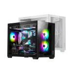 CASE SEGOTEP LUMI II | M-ATX, ITX - ĐEN/ TRẮNG