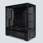 Case VALKYRIE VK03 LCD Black (ATX/Rad 360/Màn hình LCD)