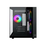 CASE XIGMATEK AQUA M LITE / AQUA M LITE ARTIC 3GF (M-ATX/ KÈM 3 FAN/ CASE BỂ CÁ)