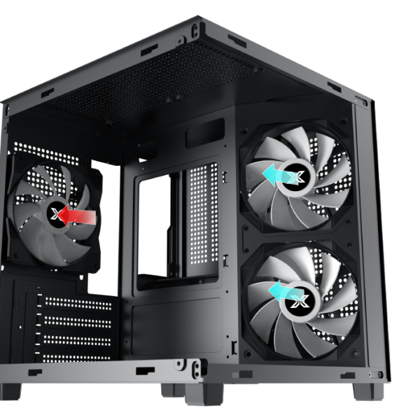 Case Xigmatek AQUA M NANO II (M-ATX)