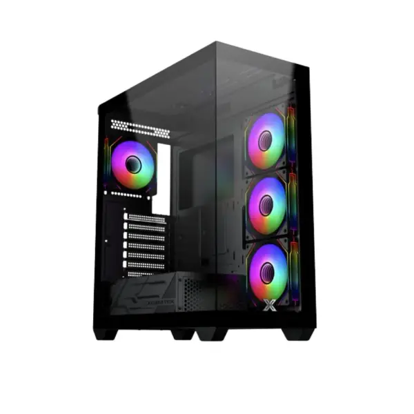 CASE XIGMATEK BLAST 4GF BLACK/WHITE - EN44908 (E-ATX, SẴN 4 FAN RGB, MAX 10 FAN, RAD 360)