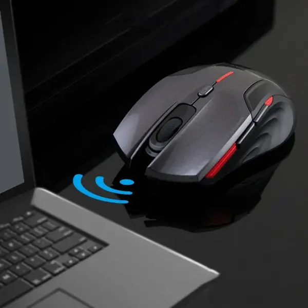 Chuột Newmen E500 PRO Không Dây ( Dual Mode/ 4000 DPI/ PX3220)