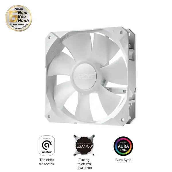 TẢN NHIỆT NƯỚC ASUS ROG STRIX LC II 360 ARGB WHITE EDITION