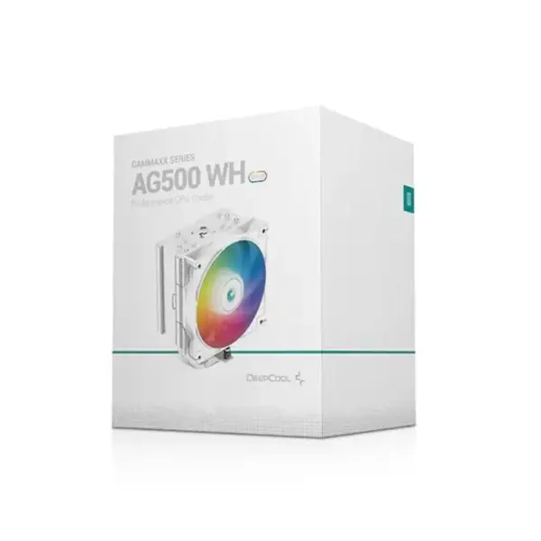 TẢN NHIỆT KHÍ DEEPCOOL AG500 DIGITAL ARGB TRẮNG