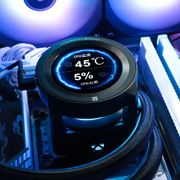 Tản Nhiệt Nước Thermalright Core Vision 360 ARGB (Black/White)