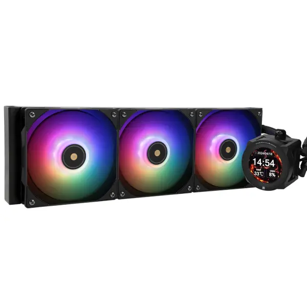 Tản Nhiệt Nước Thermalright Core Vision 360 ARGB (Black/White)