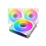 FAN CASE XIGMATEK STARLINK ULTRA ARTIC - EN40856 - ARGB PACK x3