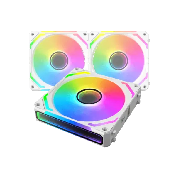 FAN CASE XIGMATEK STARLINK ULTRA ARTIC - EN40856 - ARGB PACK x3