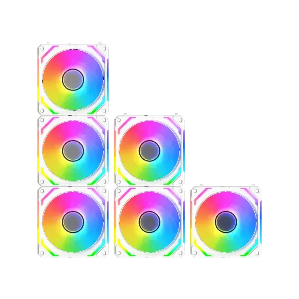 FAN CASE XIGMATEK STARLINK ULTRA ARTIC - EN40856 - ARGB PACK x3