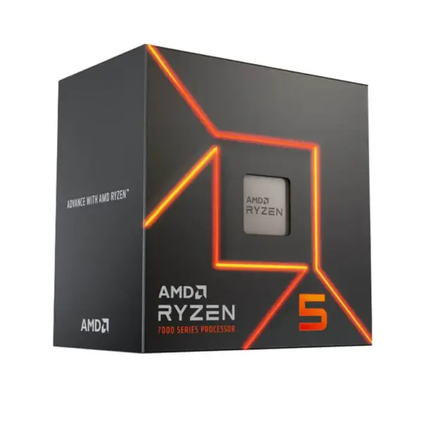 CPU AMD RYZEN 5 7500F (AMD AM5 - 6 Core - 12 Thread - Base 3.7Ghz - Turbo 5.0Ghz - Cache 38MB - No iGPU)