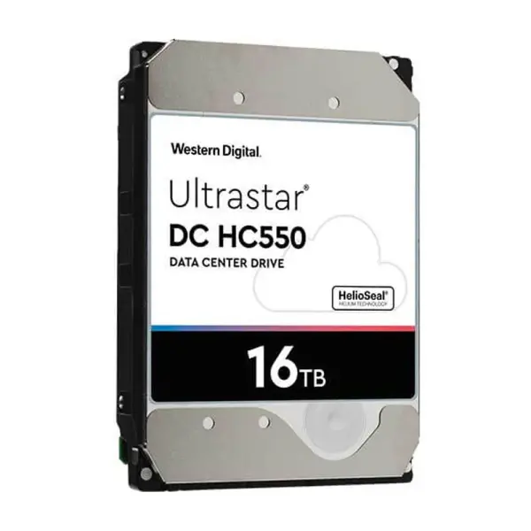 HDD WD Ultrastar HC550 16TB 3.5 inch SATA Ultra 512E SE HE14 512MB Cache 7200RPM WUH721816ALE6L4
