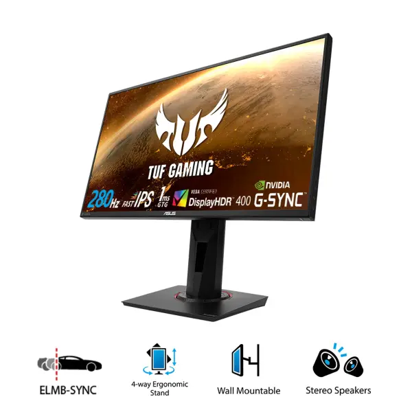 MÀN HÌNH GAMING ASUS TUF VG259QM (24.5 INCH/FHD/FAST IPS/280HZ/1MS)
