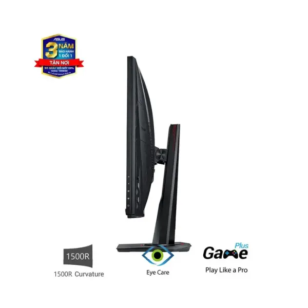 MÀN HÌNH CONG GAMING ASUS TUF GAMING VG27VQ 27" (1920x1080/VA/165HZ/1MS/FREESYNC)