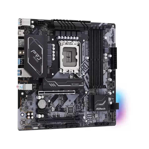 MAINBOARD ASROCK B660M PRO RS (INTEL B660, SOCKET 1700, M-ATX, 4 KHE RAM DDR4)