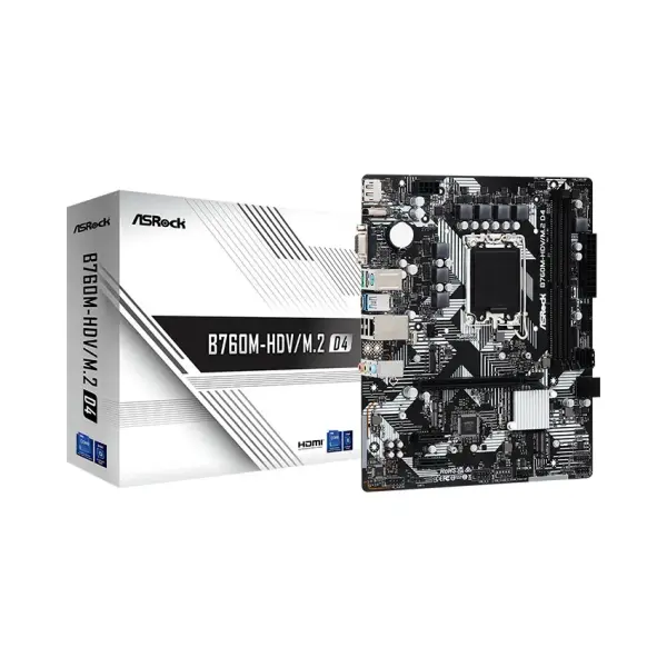 MAINBOARD ASRock B760M-HDV/M.2 D4