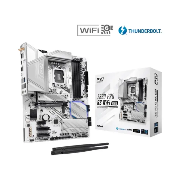 MAINBOARD ASROCK Z890 PRO RS WIFI WHITE