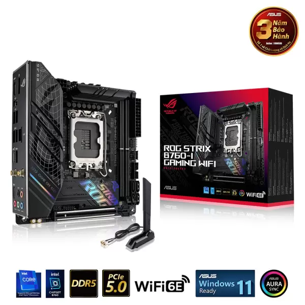 MAINBOARD ASUS ROG STRIX B760-I GAMING WIFI
