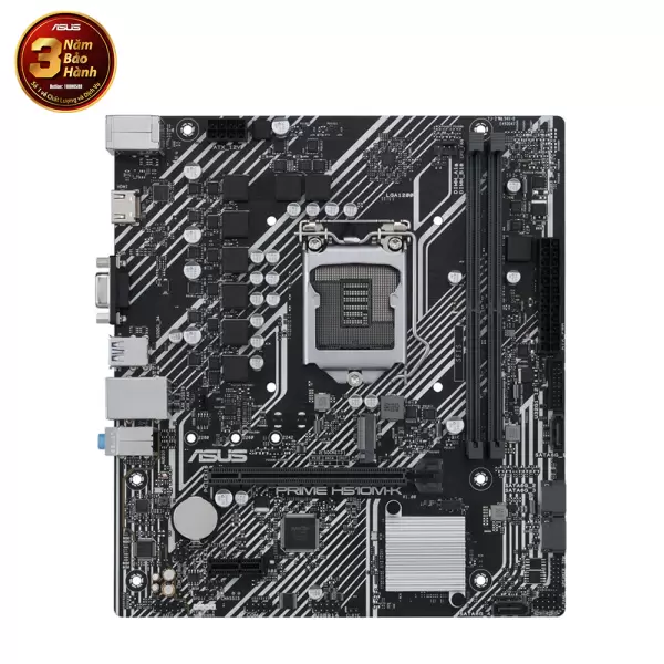 MAINBOARD ASUS PRIME H510M-K (INTEL H510, SOCKET 1200, M-ATX, 2 KHE RAM DDR4)