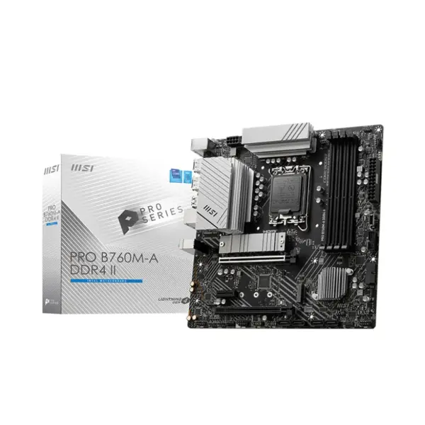 MAINBOARD MSI PRO B760M-A DDR4 II