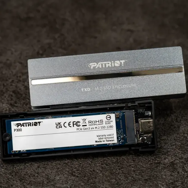 BOX Ổ CỨNG SSD PATRIOT TXD PCIE M.2 2280 USB 3.2 GEN2 PV810UPNGM