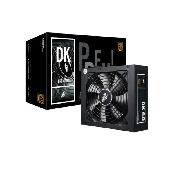Nguồn 1STPLAYER DKPM 600W (80 PLUS BRONZE) DKPM-BRZ-600