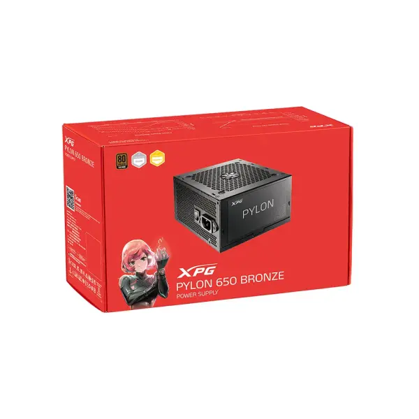 Nguồn Adata XPG Pylon 650B 650W 80 Plus Bronze