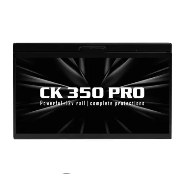 NGUỒN AIGO CK350 PRO 350W ( DÂY CÁP ĐEN DẸT)
