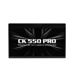 NGUỒN AIGO CK550 PRO 550W/ 80+ EFICIENCY ( DÂY CÁP ĐEN DẸT)