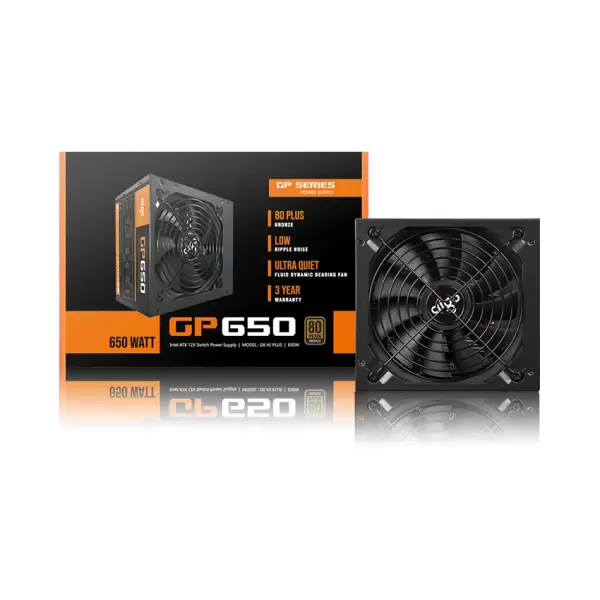 NGUỒN AIGO GP650 650W / 80 PLUS BRONZE/ APFC