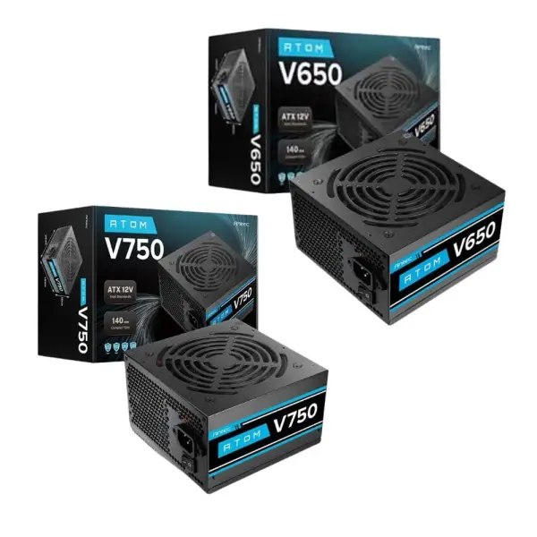 NGUỒN ANTEC ATOM V650 (650W) / V750 (750W) ĐIỆN ÁP 230V